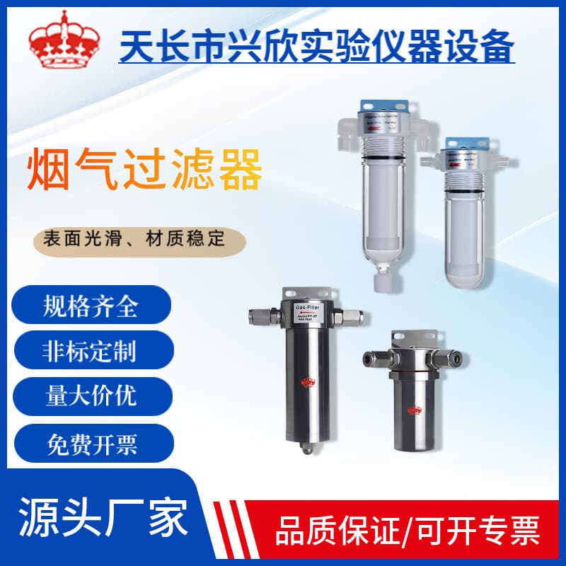 CEMS Flue Gas Filter, Gas Protector, Gas-Liquid Separator, CEMS Filter, Stainless Steel Online Detection