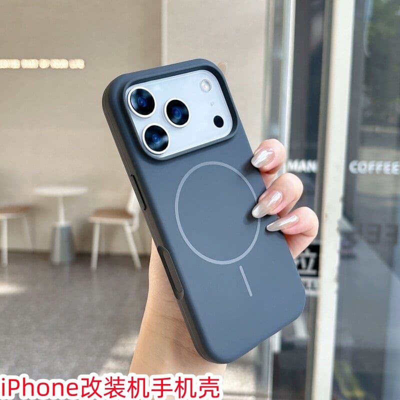 Suitable for Apple XSMAX modified 17PROMAX trendy men and women 12 modified 17PRO mobile phone case X/XS modified 17PRO soft