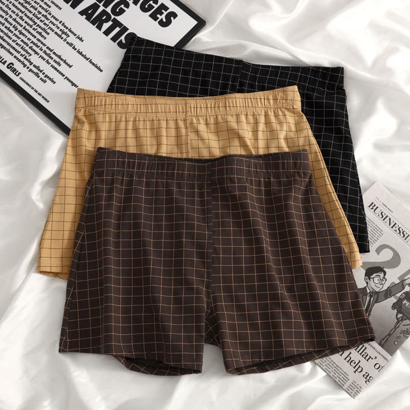 New Men's Underwear: Men's Pure Cotton Loose and Comfortable Aro Pants, Breathable Summer High-End Plus-Size Men's Boxer Shorts