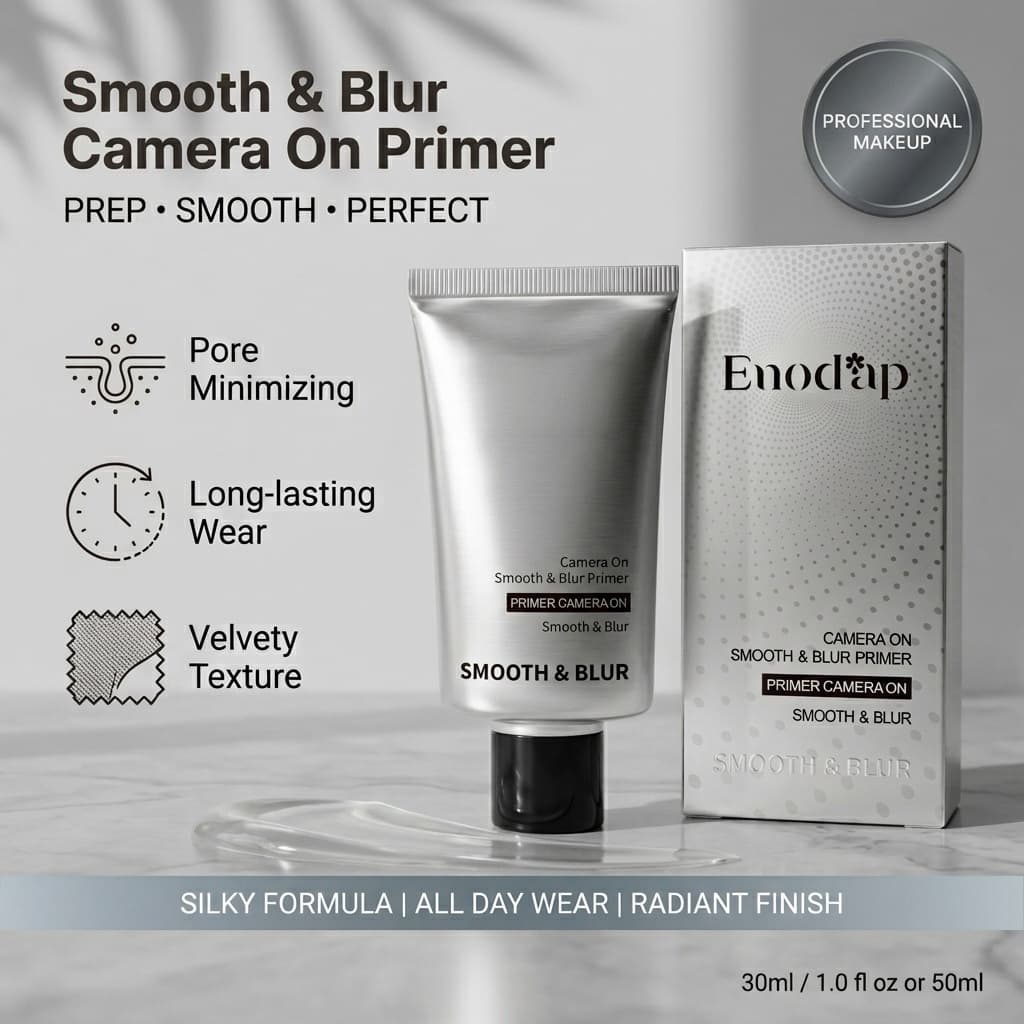 Cross-border makeup primer, invisible pores, fits well, moisturizing, nourishing, long-lasting, no cakey makeup