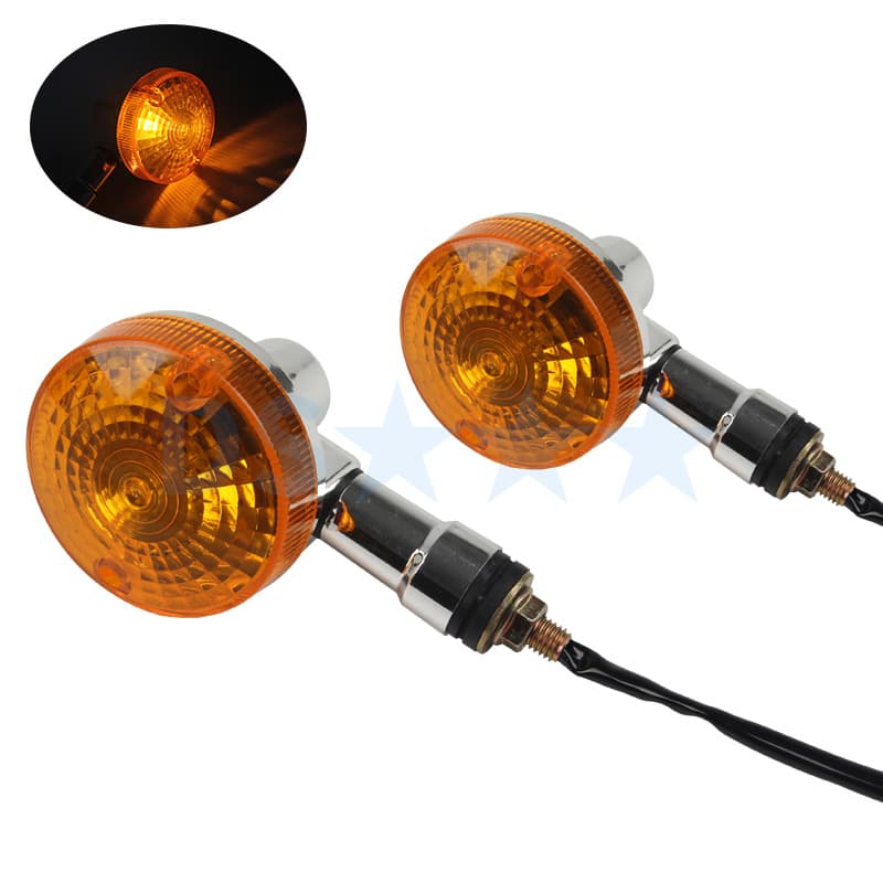 Turn Signal Light for Honda Suzuki GN125 Motorcycle, Indicator Light for Cruiser 125, Direction Signal Light Accessory