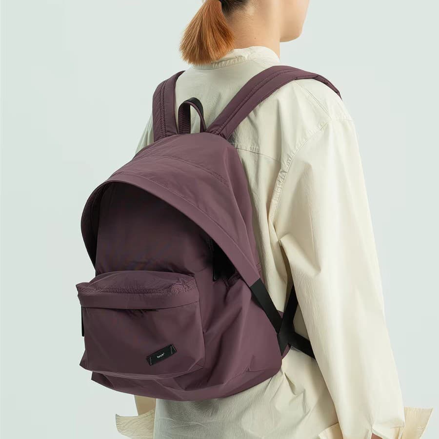 Fostyle Brim Backpack 2025 Autumn/Winter Classic Edition Travel Lightweight Commuter Water-Resistant Laptop Bag