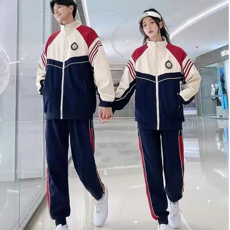 Class Uniform Junior High School Student Autumn Set Jacket College Style High School Graduation Photo Sports Meeting School Uniform Two-Piece Set