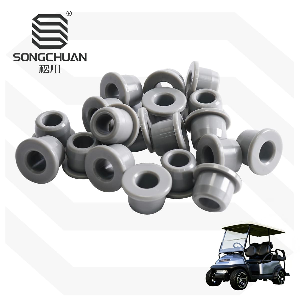 Clubcar Pioneer Rocker Arm Bushing Rubber Sleeve 102289901 Golf Cart Cross-border Auto Motorcycle Parts Factory Direct