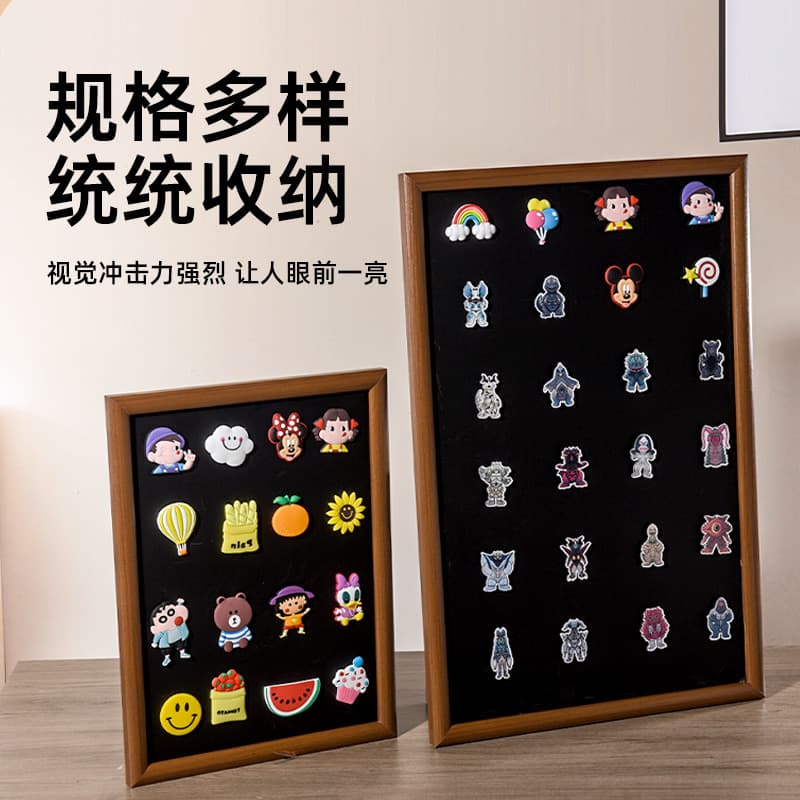 Refrigerator magnet display board, magnetic small chalkboard, makeup wall retro message board, café decoration board, sticky notes