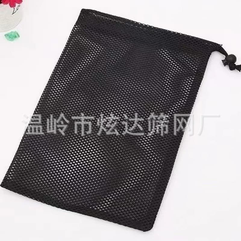 Wholesale thickened packaging bags, export mesh bags, eco-friendly gift net bags, drawstring pouches, storage sacks