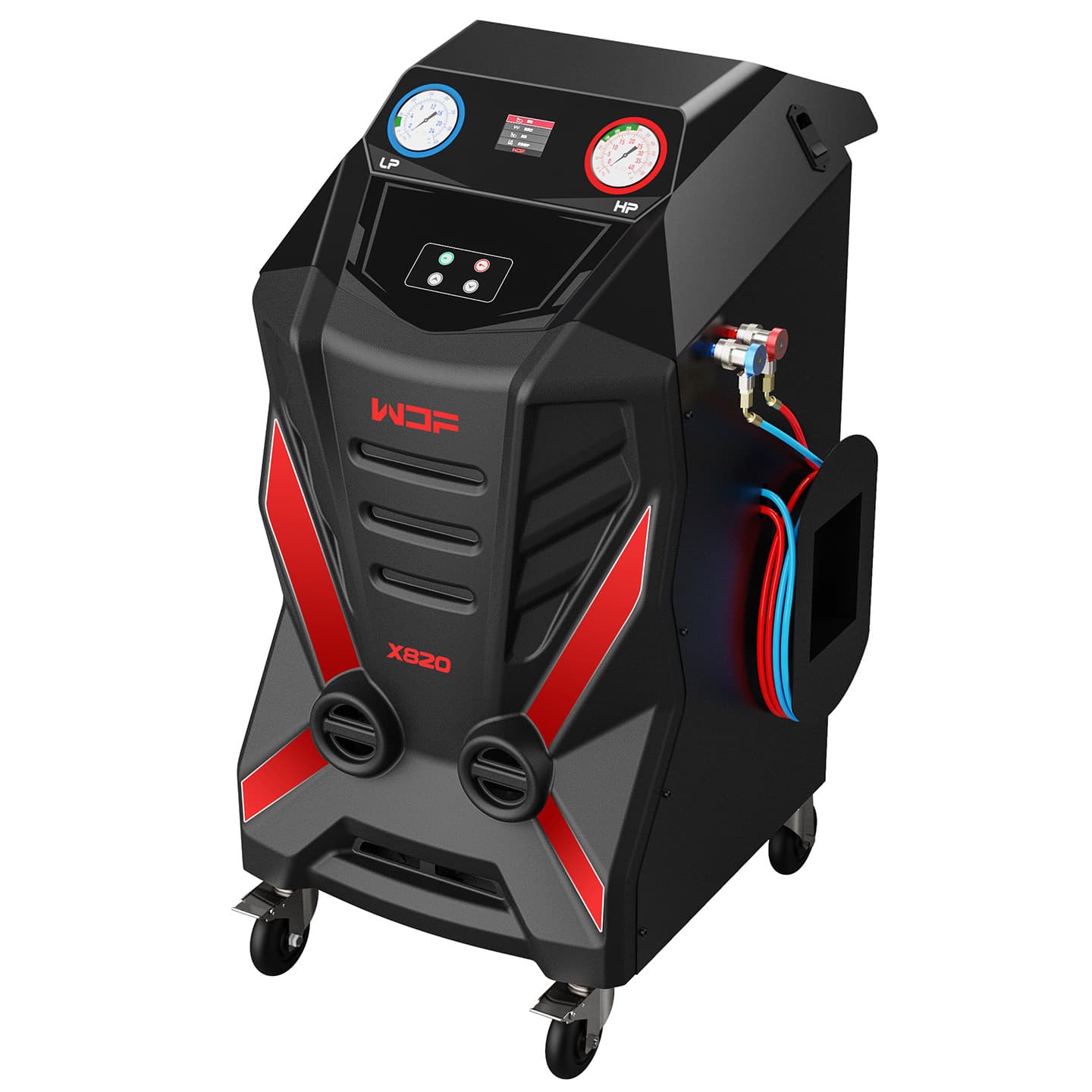 Wonderful fully automatic new energy vehicle air conditioning refrigerant refrigerant Freon refrigerant recycling and filling fluoridation machine