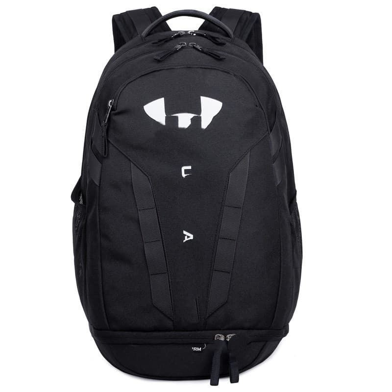 Letter Brand Fashion Backpack for Men, Large Capacity Student Backpack, Campus Basketball Training Laptop Backpack