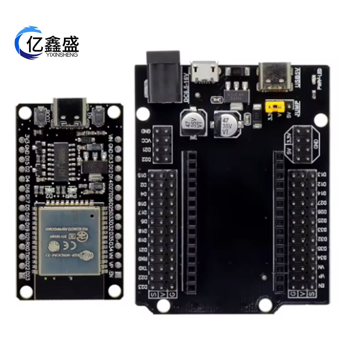 USB Type-C ESP32 Development Board CH340C WiFi+Bluetooth Ultra-Low Power Dual-Core ESP32-De