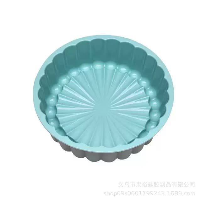 Cross-border Sunflower Silicone Baking Pan Cake Mold High Temperature Resistant Easy Release Coconut Milk Layer Cake Baking Pan Mold