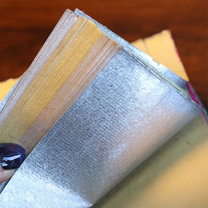 Ritual handmade tin foil ingot paper for Qingming tomb sweeping, hole-punched paper, spirit money for burial