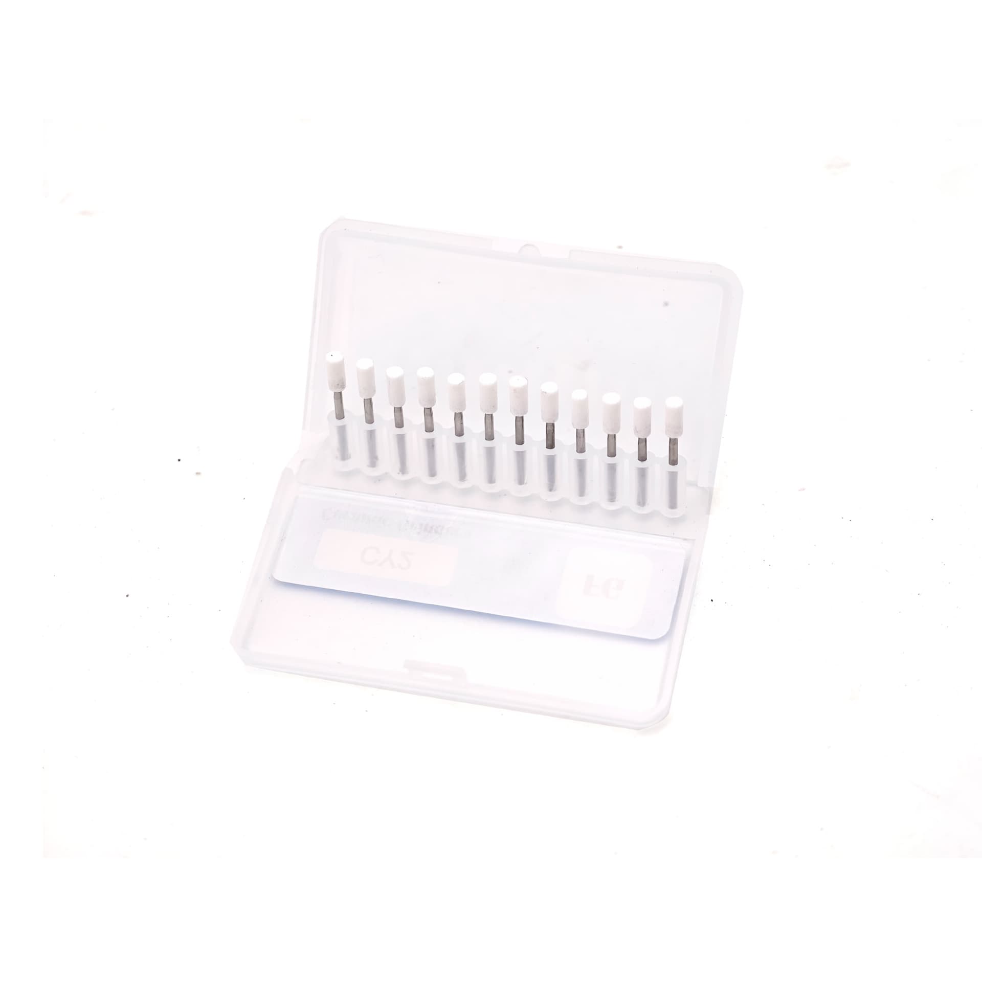Dental high-speed ceramic grinding head, porcelain dental sandstone polishing grinding head, oral high-speed bur needle CY2 12 pack