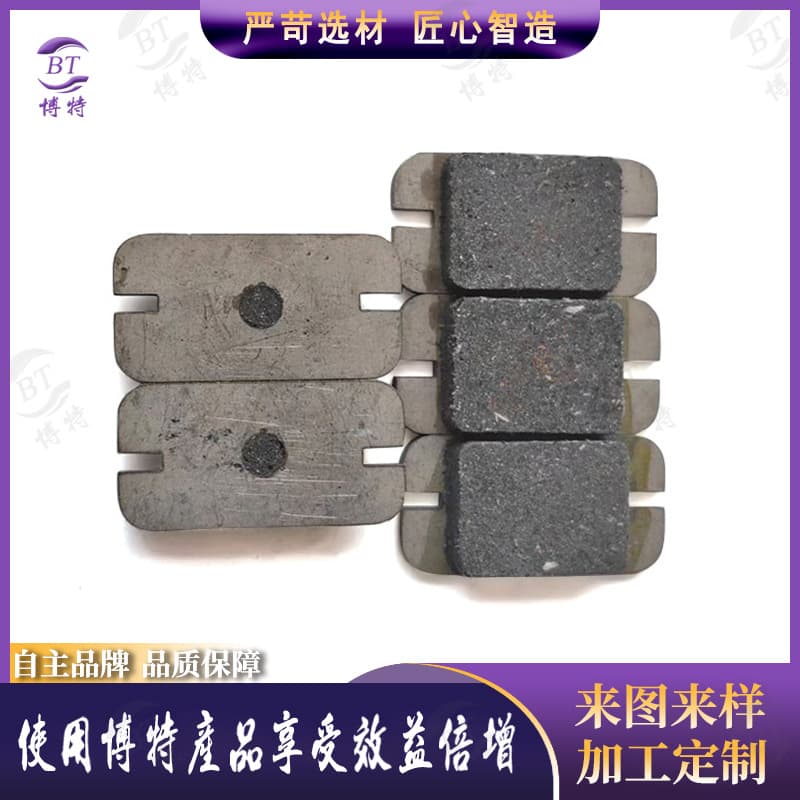 Factory Direct Semi-Metal Cylinder Brake Pads Asbestos-Free Brake Friction Plates