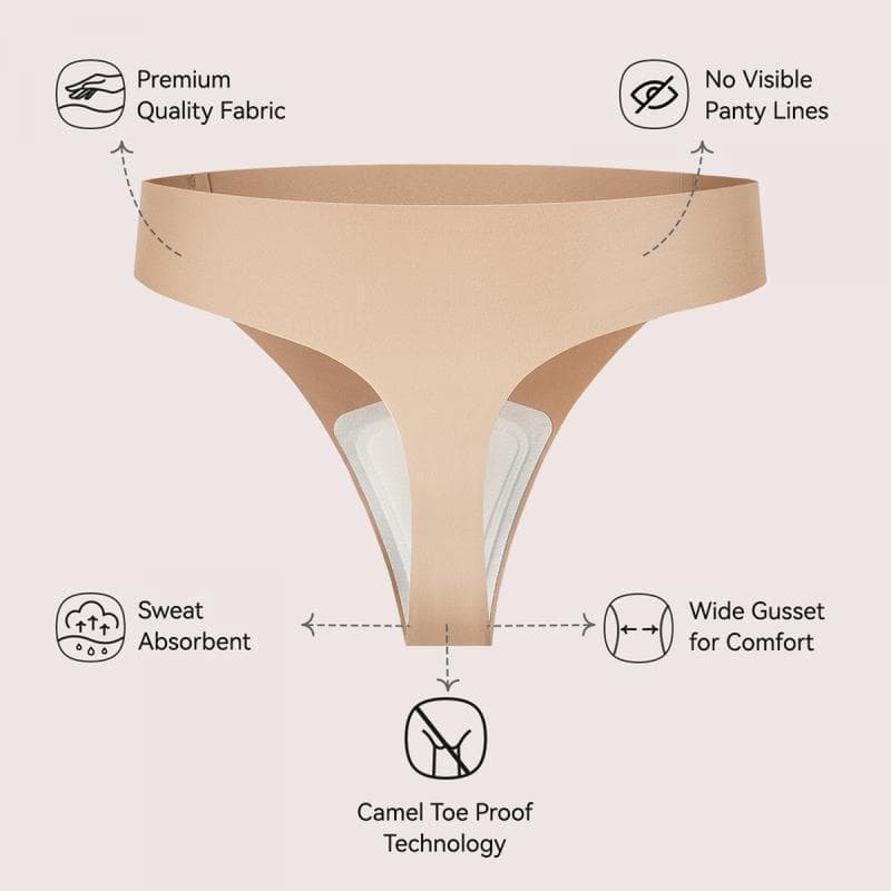 ③K 2477554 Dropshipping Aliexpress Cross-Border New Women's Modesty Seamless Design Basics