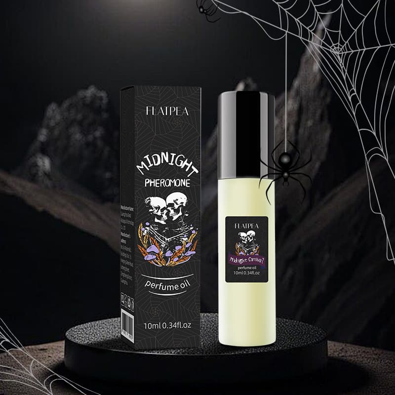 Cross-border New Halloween Men's Pheromone Perfume Oil Floral Fruity Scent Perfume Alcohol-Free Non-Irritating