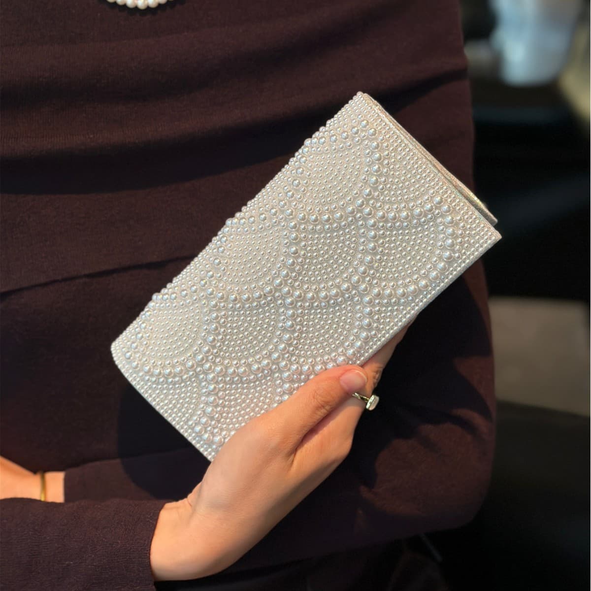 2025 New Chinese Vintage Pearl Evening Bag, Celebrity Dress Bag, Evening Bag, Wedding Bag, Chain Bag, Shoulder Bag for Women