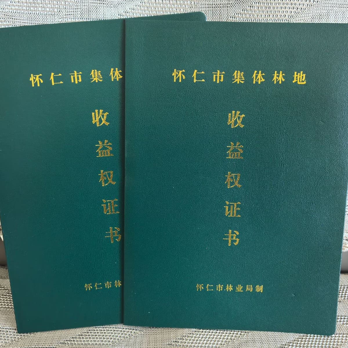 Custom Collective Forest Land Income Rights Certificate Printing Custom Forest Land Income Rights Custom Income Rights Certificate