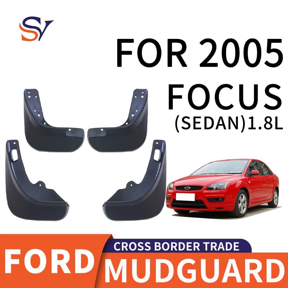 Compatible with 2005-2014 Ford Focus Sedan 1.8L Car Tire Mud Flaps