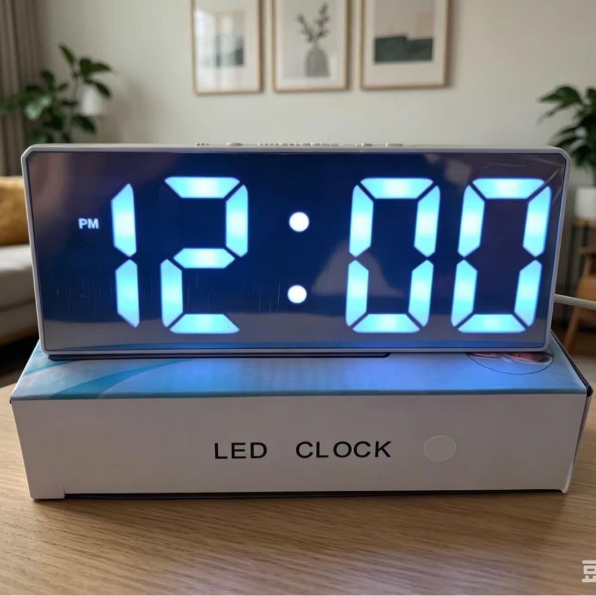 Factory Direct Student Alarm Clock Smart Digital Clock Children's Wall Clock Wholesale