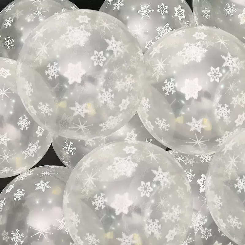 12-inch Colorful Transparent Polka Dot Balloons, Thickened Latex, Wholesale for Kids' Birthday Party Decoration, Round with Colored Dots
