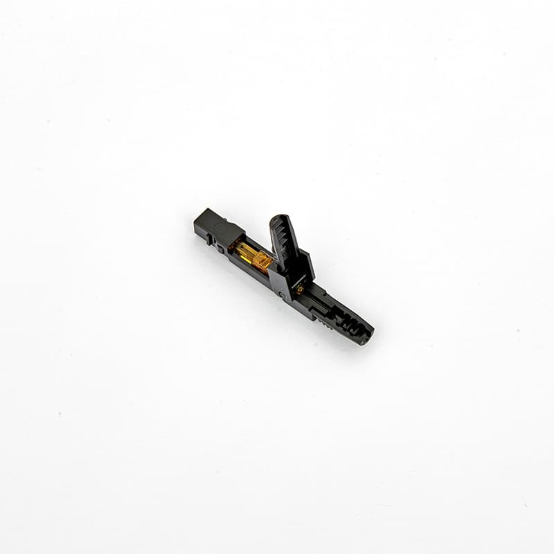 FTTH Pre-embedded SC Fiber Optic Quick Connector, SC Fiber Optic Cold Splice, Drop Cable Cold Splice for Telecom and Mobile