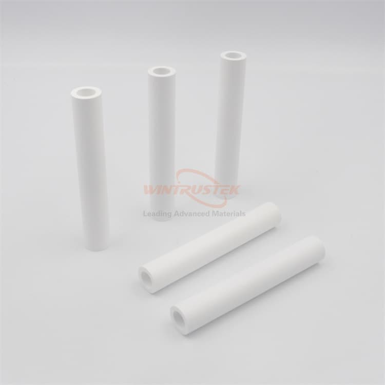 Hexagonal Boron Nitride Tube HPBN/BN Ceramic Tube High-Temperature Resistant Corrosion Resistant Boron Nitride Ceramic Tube