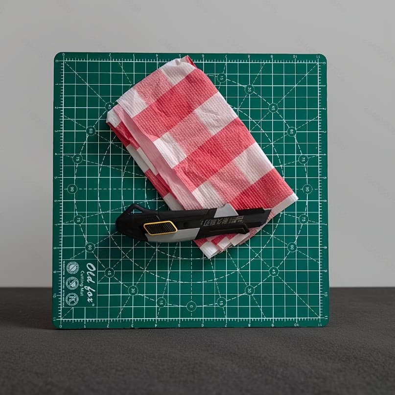 1 Green Square Rotating Mat, 11 Inches, Suitable for Crafts, Advertising, and Other Industries