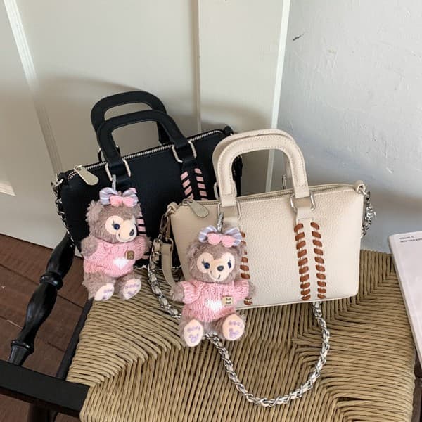 Korean Woven Tote Bag, Light Luxury Fashion Dumpling Bag, Niche High-End Patchwork Trendy Shoulder Crossbody Bag