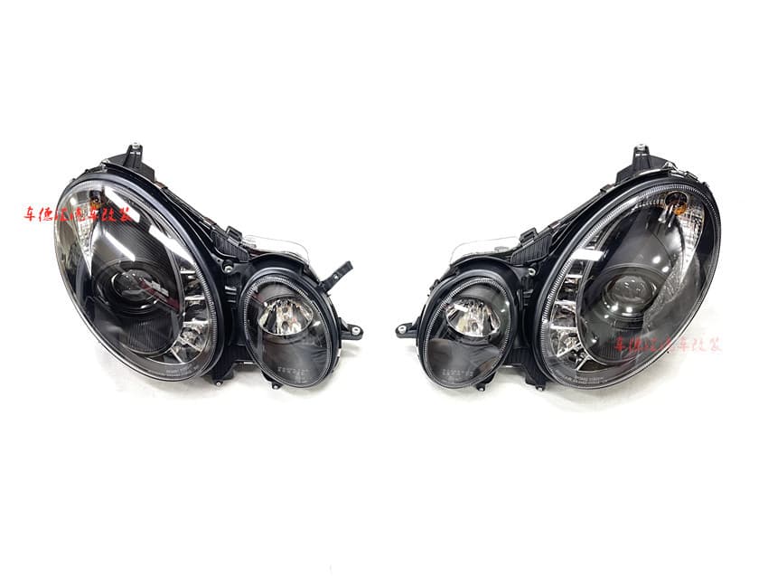 For Mercedes-Benz E-Class W211 Retrofit Upgrade Four-Eye Headlight LED Headlamp