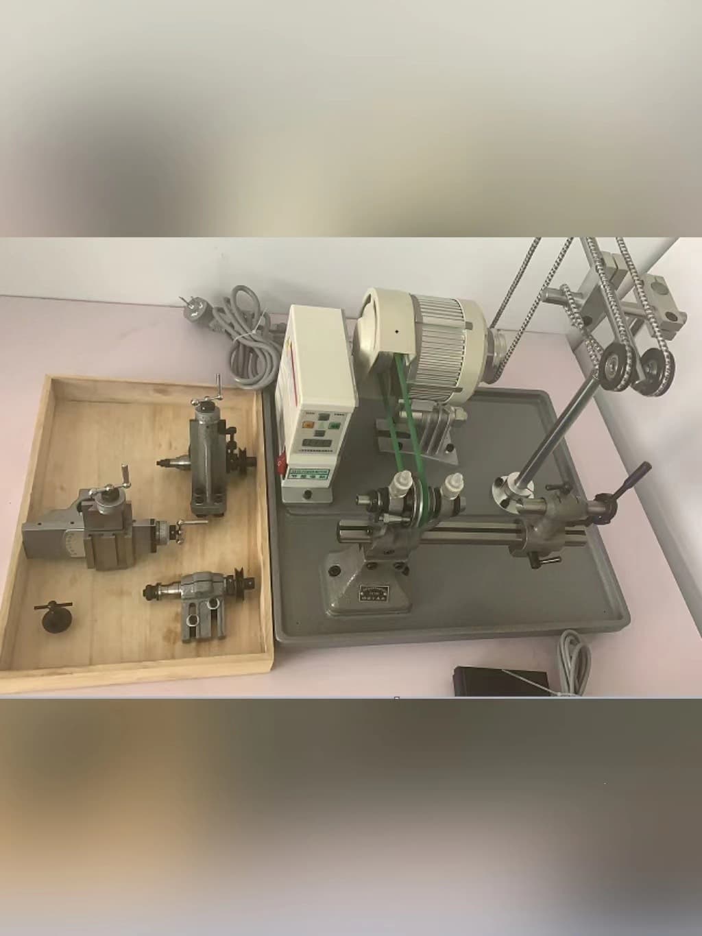 Brand new C6104 clock lathe high desktop lathe watch repair model making small lathe