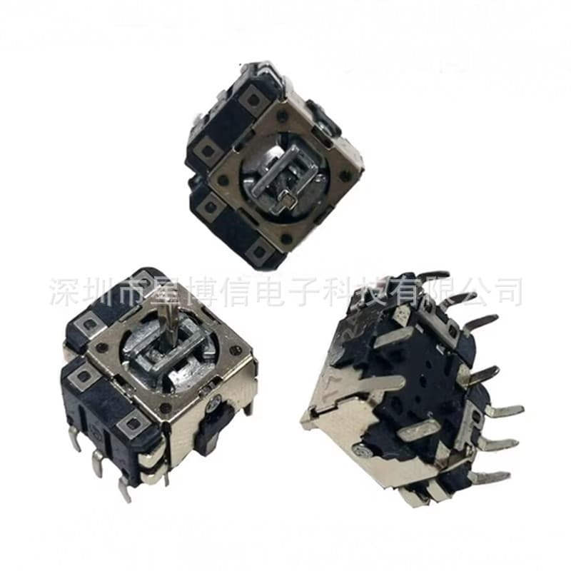 FJ06K-S Mini Joystick with Switch Potentiometer B10K 5-Direction for Handheld Game Console PSP