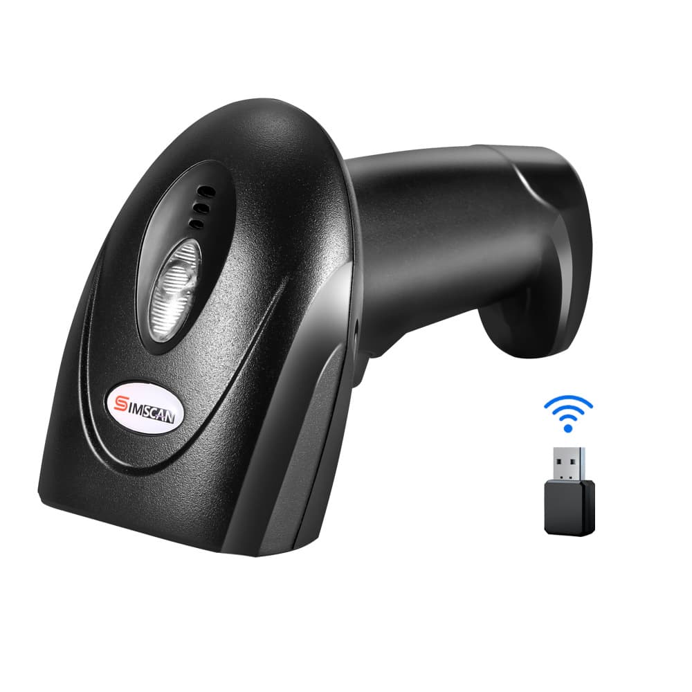 2D Wireless Barcode Scanner EAN13 UPC ITF25 BOLETO Wireless Barcode Scanner