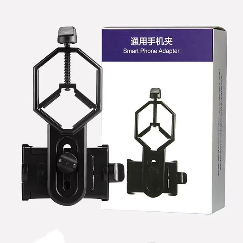 Universal Telescope Phone Mount Bird Watching Accessory Clip Auxiliary Photography Adapter for Monocular and Binocular