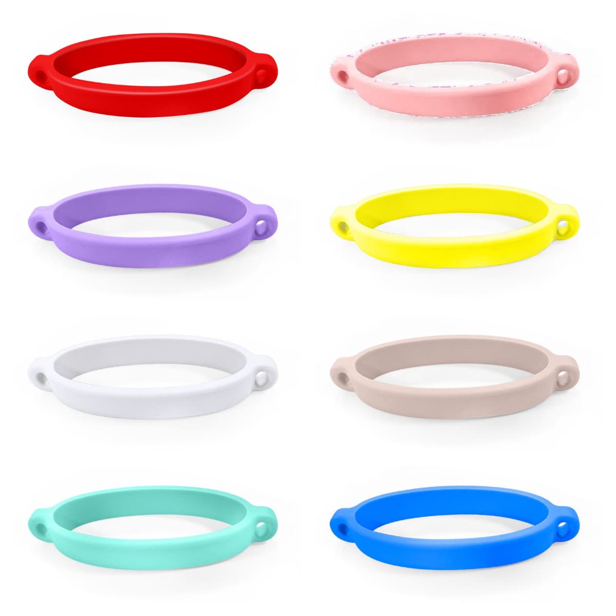 Cross-Border New Silicone Water Cup Lanyard Bottle Strap Water Cup Handle Silicone Cup Strap Portable Rope Sleeve Bottle Cover