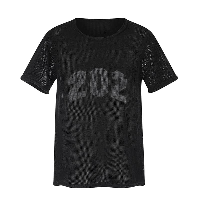 New Summer Street Sports Casual Jersey with Letter Print, Breathable Short Sleeve Women's Top for Export to Europe and America