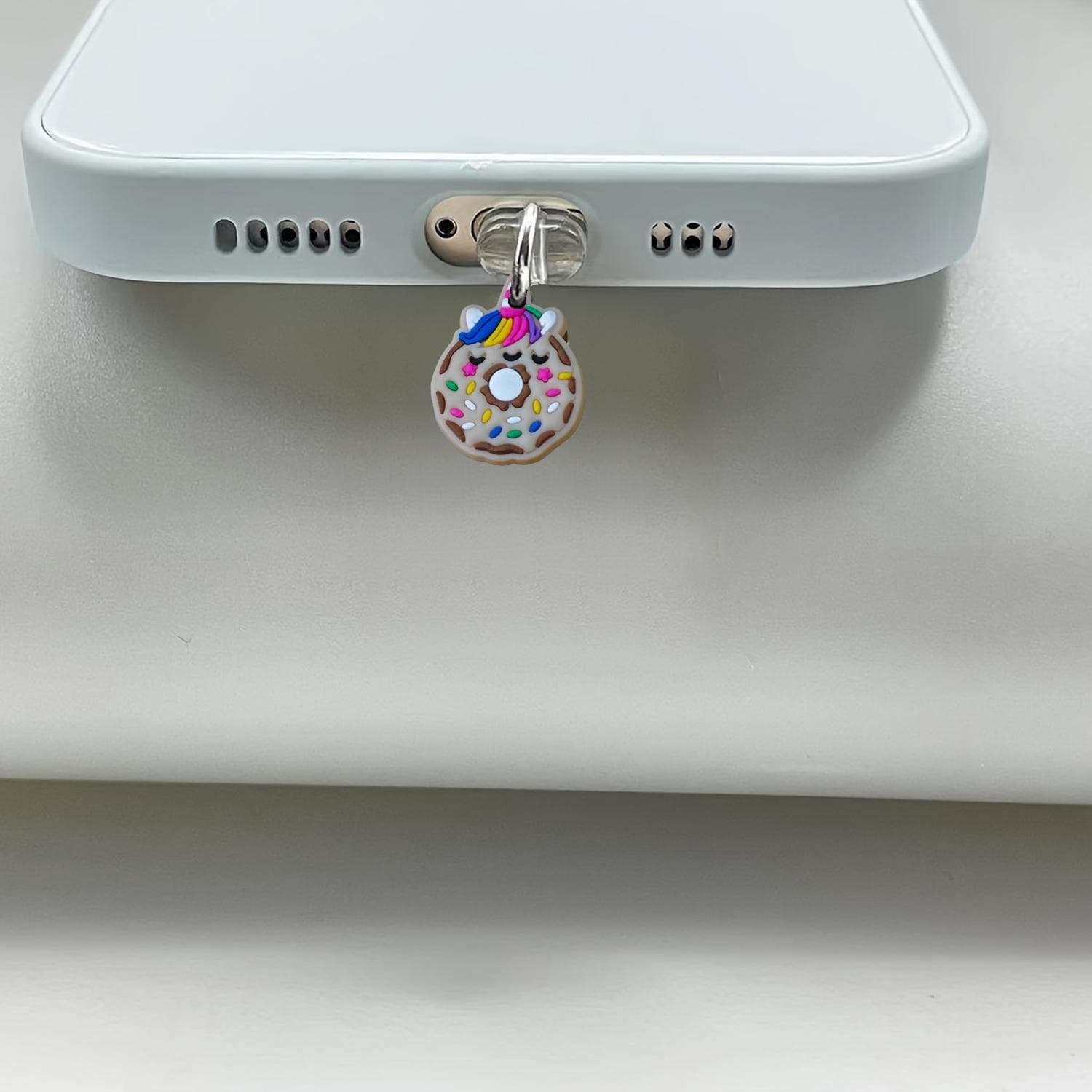 Amazon Food Phone Dust Plug Dunhuang Cross-Border Best-Selling Phone Port Dust Plug Charm Cute Tail Plug Hanging