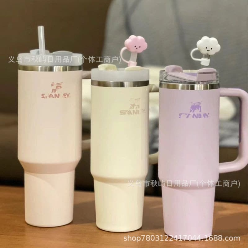 Cross-border In Stock eBay 2nd Gen 40OZ Ice Master Cup 304 Stainless Steel Straw Car Large Capacity Fashionable Insulated Tumbler