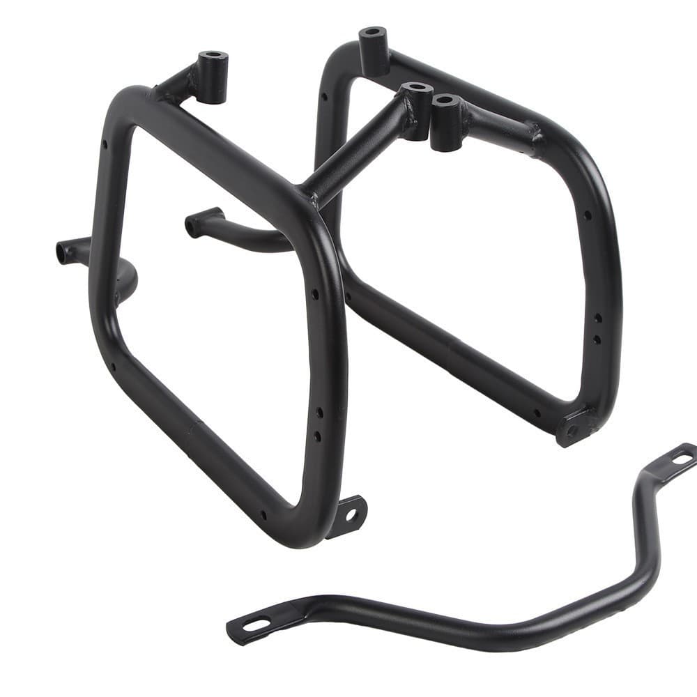 Fit BMW F750GS F850GS Carbon Steel Pannier Rack Right Exhaust Side Case Aluminum Alloy Pannier Mount Bracket