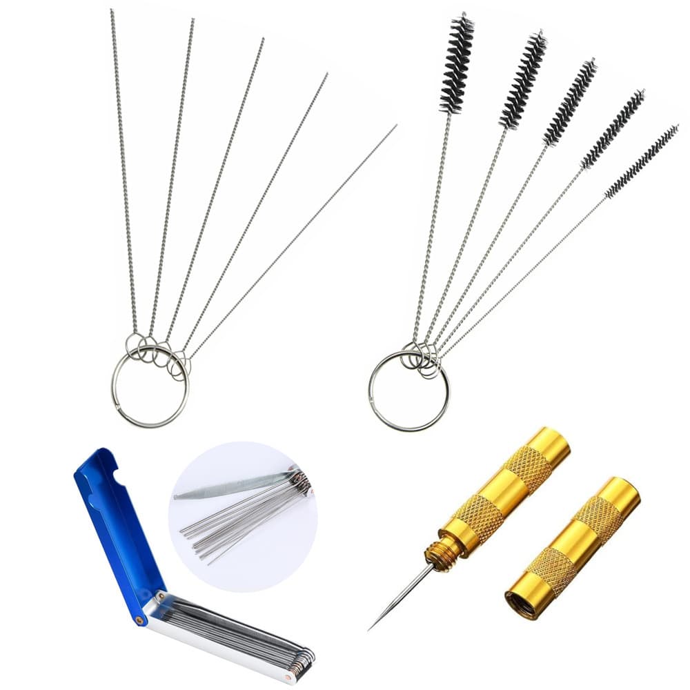 Welding Tip Cleaner Needle, Airbrush Cleaning Needle, Scraper Carburetor Cleaning Brush, Carburetor Cleaning Brush
