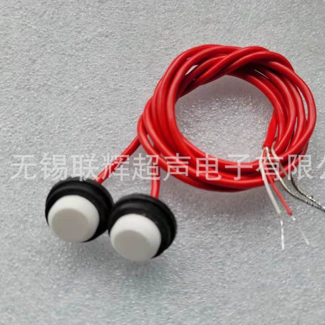 200KHz 18mm Ultrasonic Gas Flow Transducer Gas Meter Corrosion Resistant High Precision