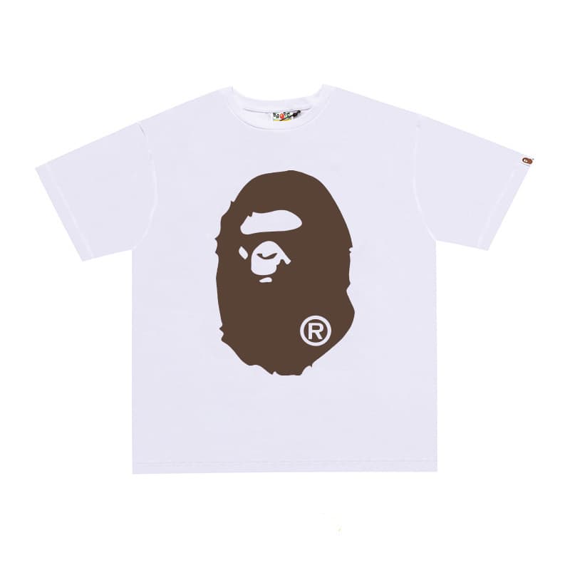 Cross-border Premium Trendy Brand Short Sleeve T-Shirt Unisex Letter Print American Street Style Pure Cotton Loose Fit Couple Casual Tee