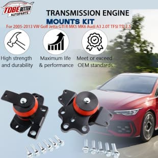 Engine Transmission Mount for 2008-2015 VW MK6 MK5 A3 Jetta GLI Golf GTI