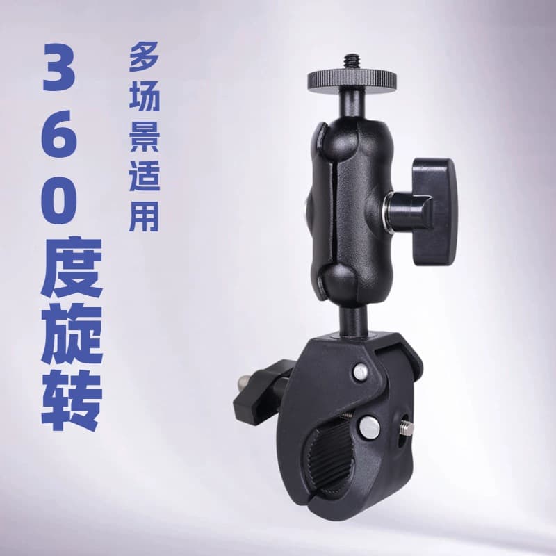 Car Phone Mount Navigation 360° Rotating Rearview Mirror Mount Motorcycle Mount Action Camera Accessories
