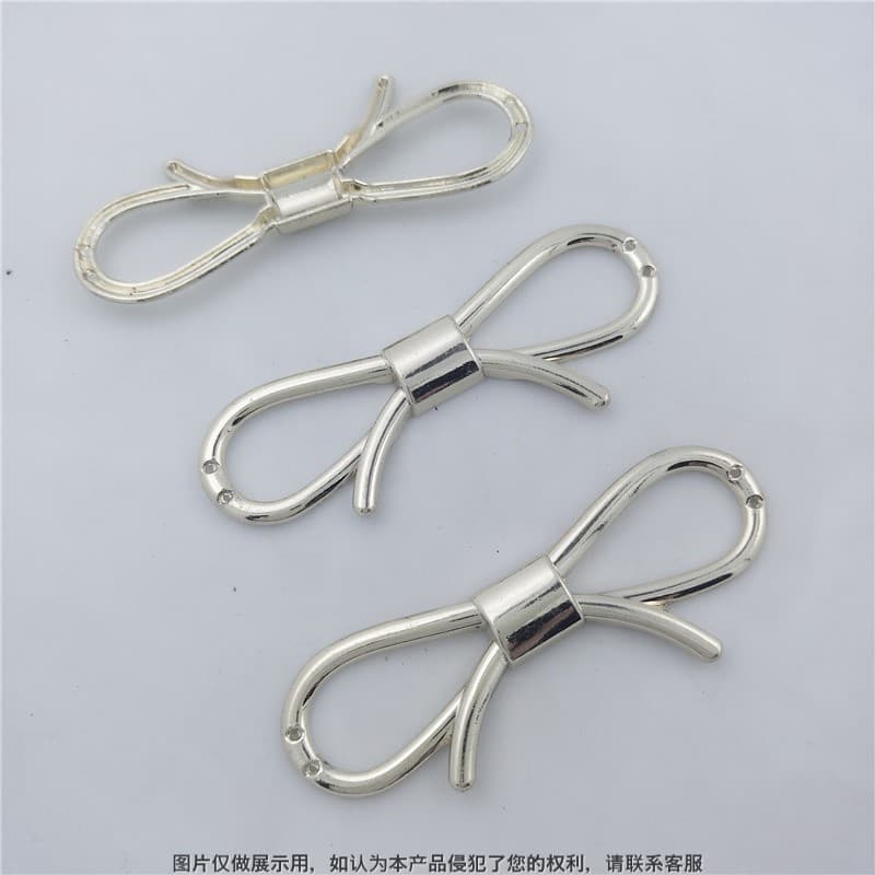 Philippines Hardware Factory produces and processes metal fashion shoe buckles, alloy knot decorative shoe flowers, shoe decorative buckles