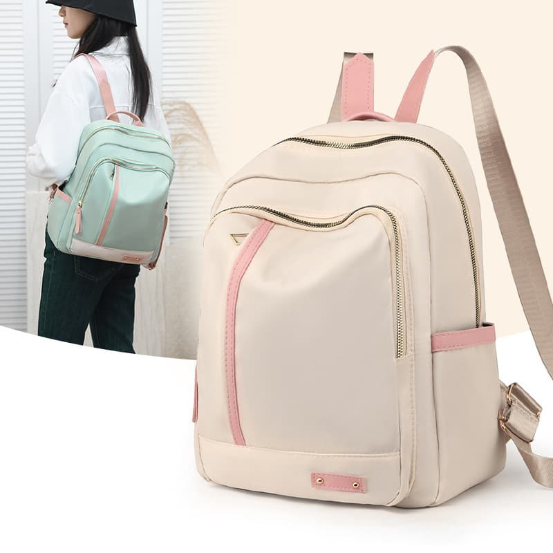 Lightweight Travel Backpack 2024 Hot Selling New Large Capacity Korean Style Versatile School Backpack Oxford Cloth Backpack for Women