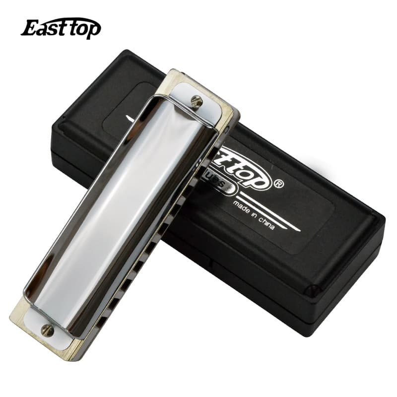 Dongfang T008 harmonica EASTTOP Dongfang Ding 10-hole blues/diatonic scale for adults and children