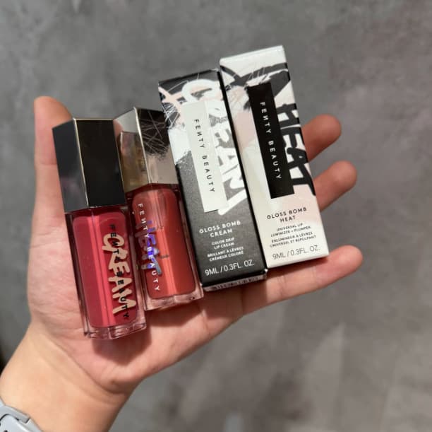 Fenty Beauty Lip Gloss Colored Mirror Lip Glaze Exported to Europe and America ODM Customized Makeup Hydrating Lip Glaze