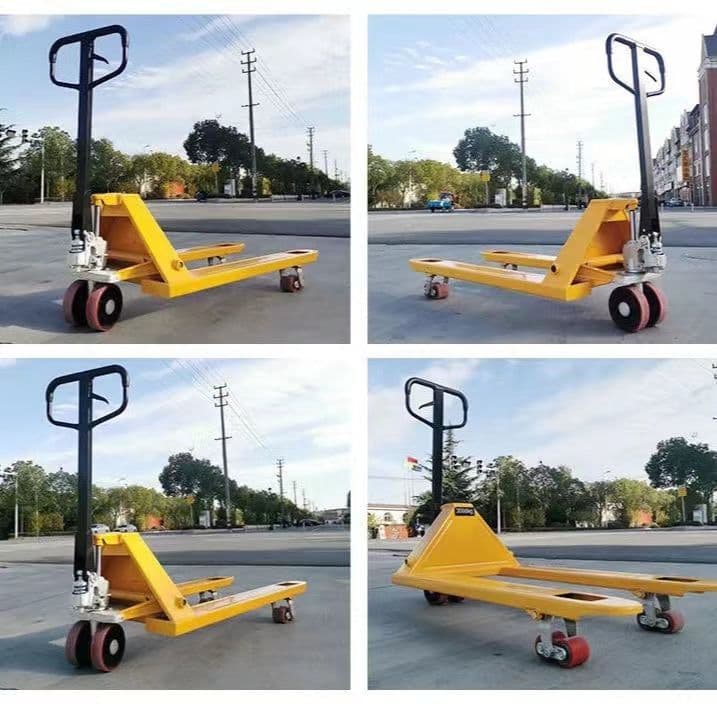 Manual Forklift Hydraulic Pallet Truck 2 Ton 3 Ton 5 Ton Small Pallet Jack Warehouse Trailer Hand Pallet Truck