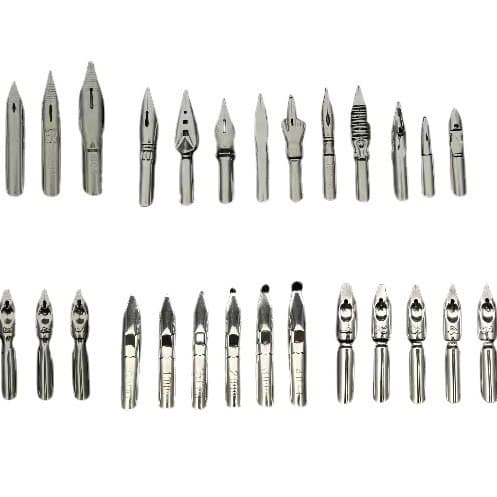 Dip nib, dip nib, comic nib, English writing nib, flat art nib, fancy nib