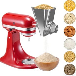 Cross-border New KitchenAid Grinding Attachment All Metal Grain Mill KitchenAid Stand Mixer Non-Oily Coffee Beans